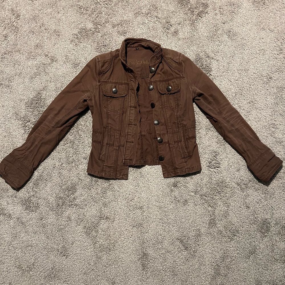 Classic Brown Jean Jacket for Women